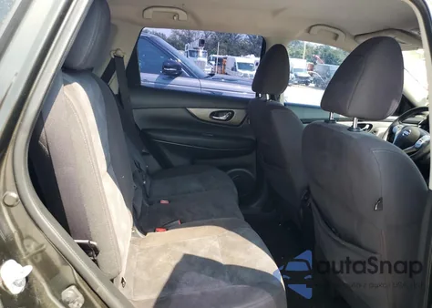 2016 Nissan Rogue S из США, поврежденный, VIN KNMAT2MVXGP668466